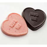 Cocoa Loco White Chocolate & Raspberry Love Hearts