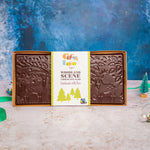 Cocoa Loco Fairtrade Dark Chocolate Christmas Sharing Slab 350g