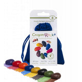 Crayon Rocks Bag of 8 in Blue Velvet Bag