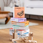 Cuboro Kick Wooden Marble Run Set