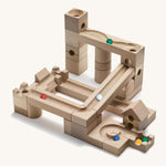 Cuboro Junior Wooden Marble Run Set