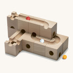 Cuboro Pro Wooden Marble Run Set