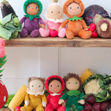 Olli Ella Dinky Dinkum Doll Happy Harvest - Ellis Aubergine