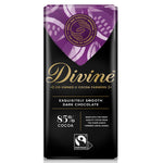 Divine Fairtrade 85% Dark Chocolate Bar 90g