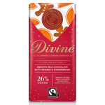 Divine Milk Chocolate with Orange & Gingerbread 90g