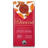 Divine Milk Chocolate with Orange & Gingerbread 90g