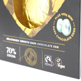 Divine Fairtrade Dark Chocolate Easter Egg with Dark Chocolate Mini Eggs