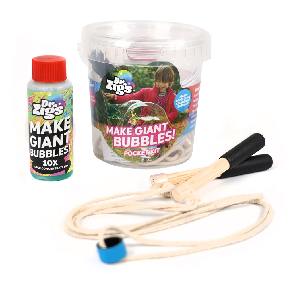 Dr Zigs pocket giant bubble kit