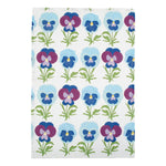 Duns Pansy Cotton/Linen Kitchen Tea Towel