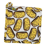 Duns Cheese Sandwich Cotton/Linen Kitchen Pot Holder