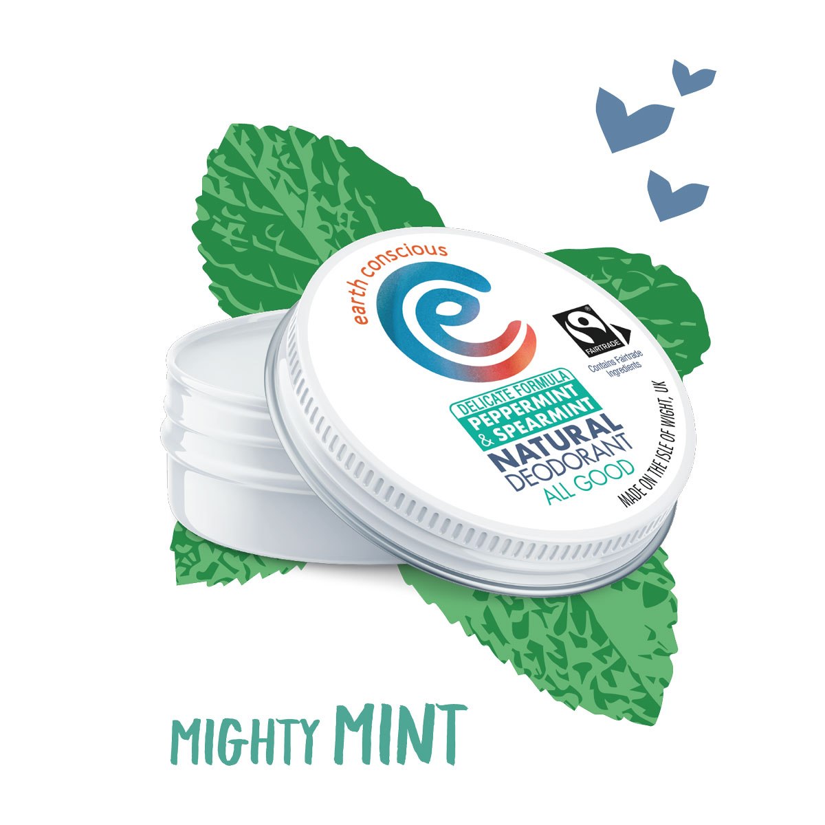 Earth Conscious Delicate Deodorant Balm Tin