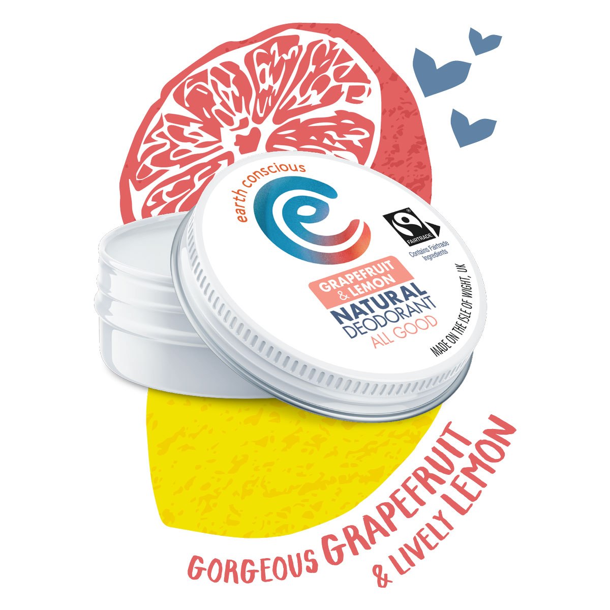 Earth Conscious Deodorant Tin