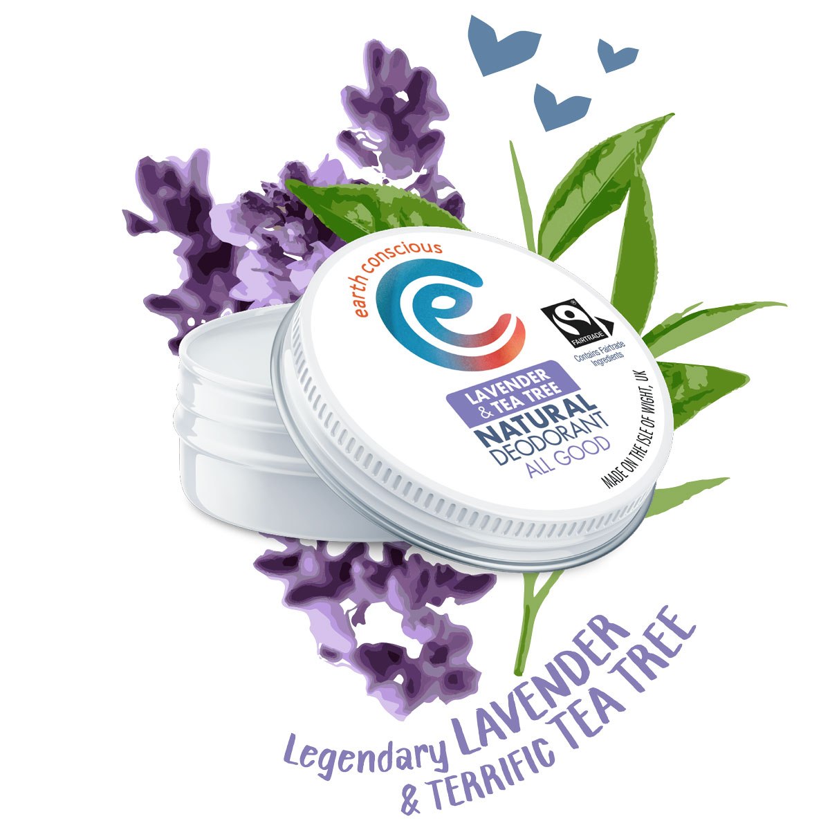 Earth Conscious Deodorant Tin