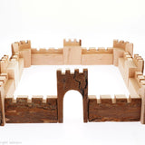 Magic Wood Tall Castle Walls - 16 Pieces