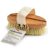 Brosse de bain en bois Ecoliving - Tête de rechange