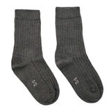 Socquettes non élastiques en coton biologique Eco Outfitters - Gris