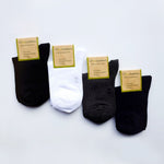 Eco Outfitters Organic Cotton Ankle Socks - Grey