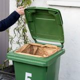 Sacs pour poubelles à roulettes en papier compostable Ecoliving