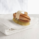 Ecoliving Wooden Bath Brush with a Detachable Head