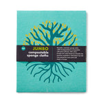 Ecoliving Jumbo Compostable Sponge Cleaning Cloths - Green