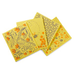 Chiffons de nettoyage en éponge compostables Ecoliving - Jaune