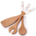 Ecoliving Wooden Kitchen Servers Set