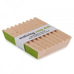 Ecoliving Wooden Soap Dish - Lime Green