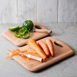 Ecoliving Wooden Chopping Board with Handle 28cm