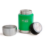 Elephant Box Insulated Food Flask - Green