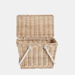 Olli Ella Piki Picnic Basket - Straw