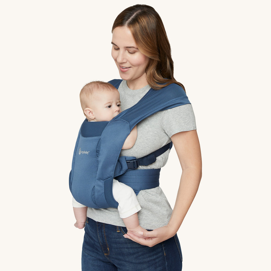 Porte-bébé nouveau-né Ergobaby Embrace Soft Air Mesh