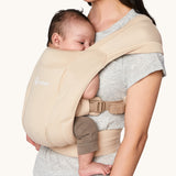 Ergobaby Embrace Soft Air Mesh Newborn Baby Carrier in cream