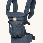 Ergobaby Omni 360 Cool Air Mesh Baby Carrier in a midnight blue colour