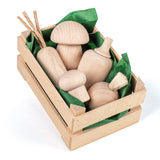 Erzi Small Assorted Natural Wooden Vegetables Play Food Set