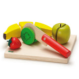 Erzi Fruit Salad Wooden Play Food Cutting Set