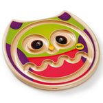 Erzi Owl Marble Maze Jeu d'équilibre