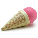 Erzi Pink Ice Cream Cone Wooden Play Food