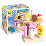 Erzi Summerfresh Ice Cream Stand Wooden Play Food