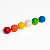 Erzi 6 Wooden Balls Marble Set