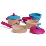 Erzi Wooden Toy Cooking Set