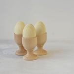 Erzi Six White Eggs Wooden Play Food