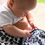 Etta Loves Reversible Organic Muslin Blanket - Animal