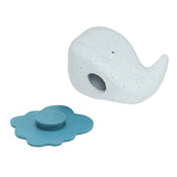 Hevea Squeeze'n'splash Bath toy - Whale - Blizzard Blue