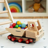 Fagus Wooden Caterpillar Dumper Truck