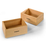 Fagus Wooden Toy Stacking Boxes - 2 Pack