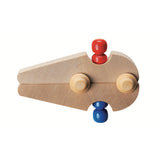 Fagus Wooden Marble Run Racer Toy