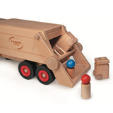 Fagus Wooden Garbage Tipper Truck