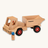 Fagus Wooden Wheels Dumper Truck