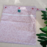 Fern Large Wet Bag - Pink Geometric