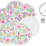 Imse Vimse Organic Cotton Nursing Pads - Flower